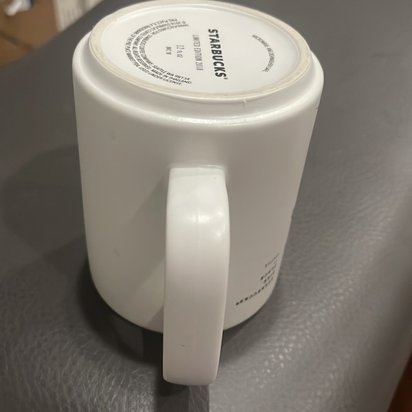 Starbucks Pike Place Rare Limited Edition 2018 12oz Coffee Mug / cup with handle - Picture 6 of 7